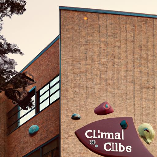 The Distinct Exterior Of A Renowned Climbing Gym In Sacramento, Known For Its Exceptional Facilities And Services.