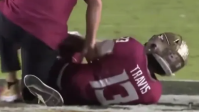 Watch The Video Of Jordan Travis Injury