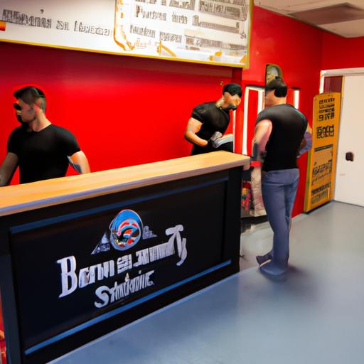 Friendly Staff At The Reception Area Of Sanchez Brothers Boxing Gym