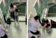 Watch Escalator Incident 2015 Footage In China No Blur Original