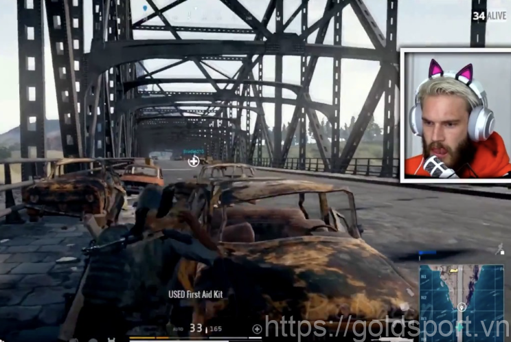 Watch PewDiePie Bridge Incident Video Original - Goldsport